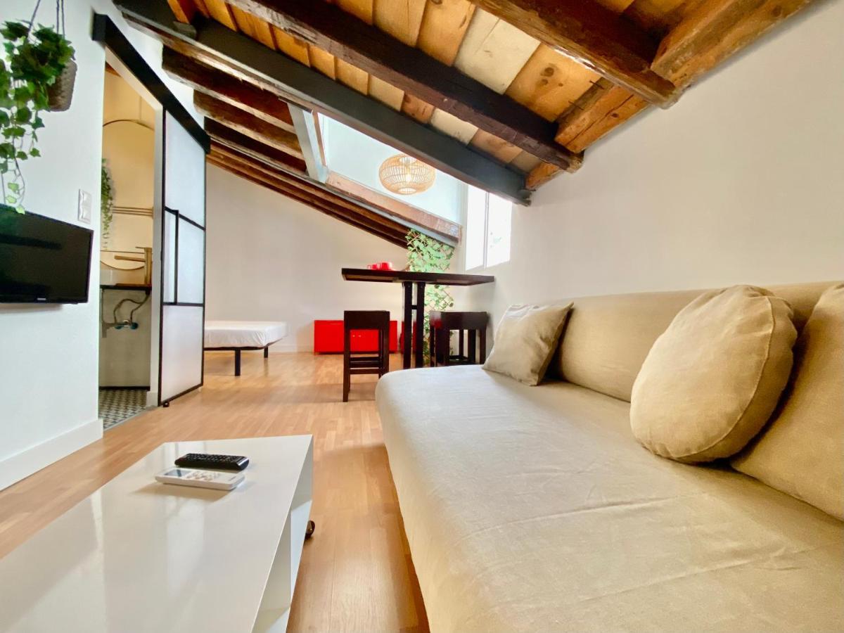 Appartement Charming Gran Via Attic à Madrid Extérieur photo