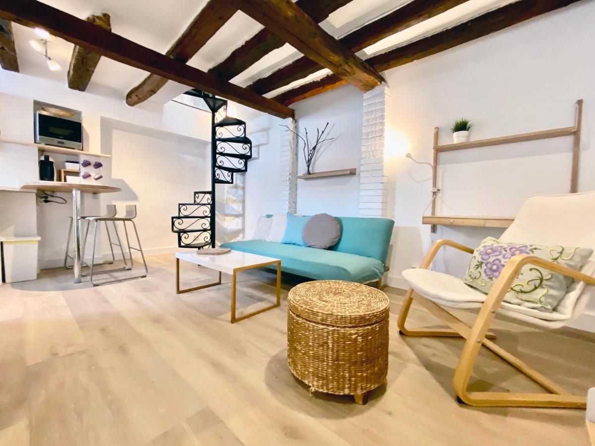 Appartement Charming Gran Via Attic à Madrid Extérieur photo
